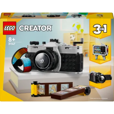 LEGO Creator 3-in-1 Retro fotoaparatas LEGO Creator 3-in-1 Retro fotoaparatas
