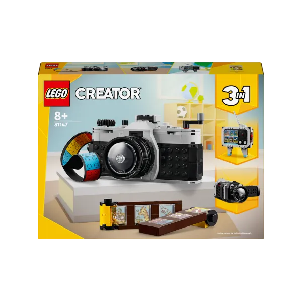 LEGO Creator 3-in-1 Retro fotoaparatas