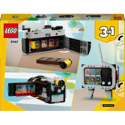 LEGO Creator 3-in-1 Retro fotoaparatas LEGO Creator 3-in-1 Retro fotoaparatas