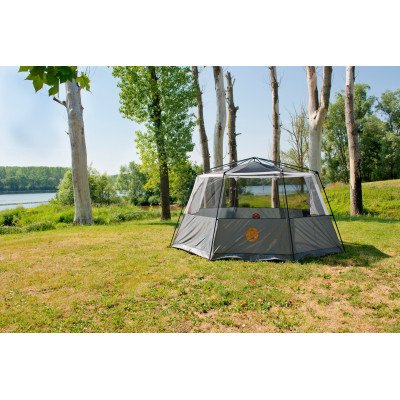 Палатка для кемпинга Coleman Octagon 8 (оранжевая)