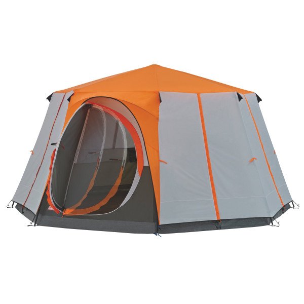 Палатка для кемпинга Coleman Octagon 8 (оранжевая)