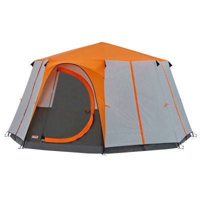 Палатка для кемпинга Coleman Octagon 8 (оранжевая)