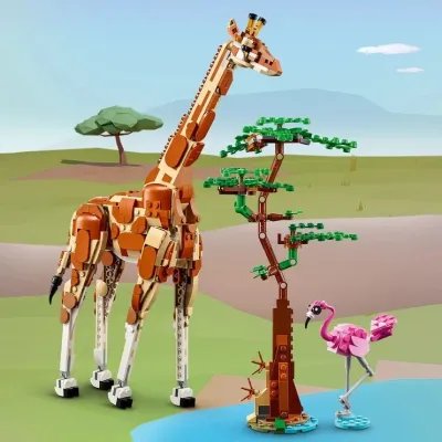 Konstruktorius LEGO® Creator 3in1 Laukiniai safario gyvūnai 31150 Konstruktorius LEGO® Creator 3in1 Laukiniai safario gyvūnai 31150