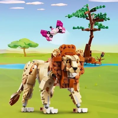 Konstruktorius LEGO® Creator 3in1 Laukiniai safario gyvūnai 31150 Konstruktorius LEGO® Creator 3in1 Laukiniai safario gyvūnai 31150