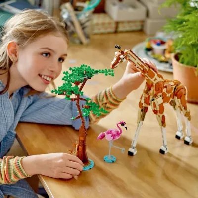 Konstruktorius LEGO® Creator 3in1 Laukiniai safario gyvūnai 31150 Konstruktorius LEGO® Creator 3in1 Laukiniai safario gyvūnai 31150