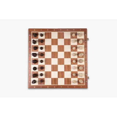 Turnyriniai šachmatai Nr. 6 Staunton 52x52cm Turnyriniai šachmatai Nr. 6 Staunton 52x52cm