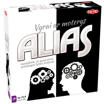 Stalo žaidimas Alias: vyrai ar moterys? TACTIC Stalo žaidimas Alias: vyrai ar moterys? TACTIC