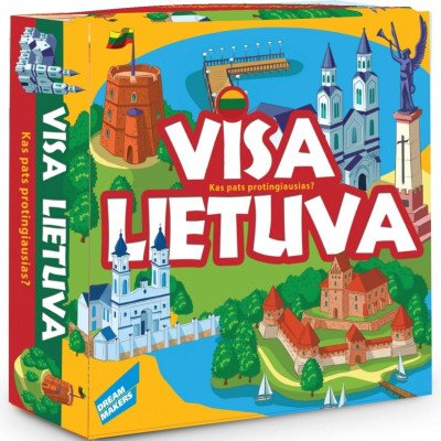Stalo žaidimas Visa Lietuva Stalo žaidimas Visa Lietuva