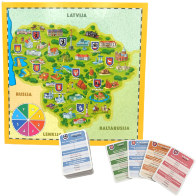 Board game All Lithuania