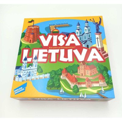 Stalo žaidimas Visa Lietuva Stalo žaidimas Visa Lietuva