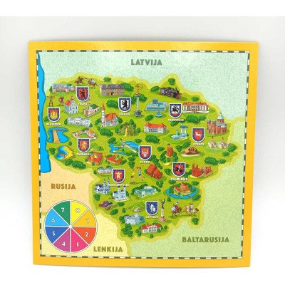 Stalo žaidimas Visa Lietuva Stalo žaidimas Visa Lietuva