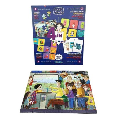 Board game Kadabra Kake Make 4in1