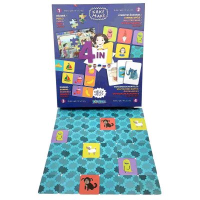 Stalo žaidimas Kadabra Kake Make 4in1 Stalo žaidimas Kadabra Kake Make 4in1