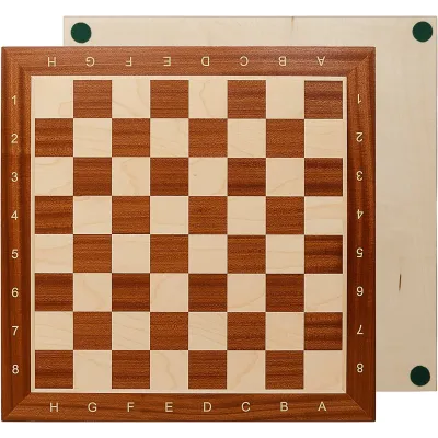 Turnyrinė šachmatų lenta Nr. 6 54x54cm Turnyrinė šachmatų lenta Nr. 6 54x54cm
