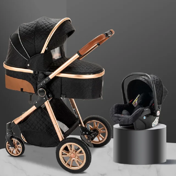 Universal stroller Pure Joy Luxe 3in1