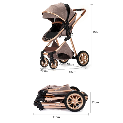 Universal stroller Pure Joy Luxe 3in1