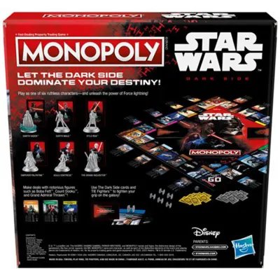 Stalo žaidimas Monopolis Star Wars Hasbro Stalo žaidimas Monopolis Star Wars Hasbro