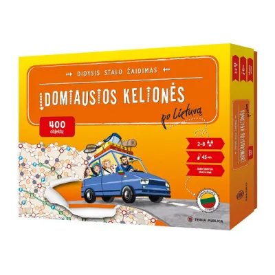 Stalo žaidimas  Įdomiausios kelionės po Lietuvą, LT