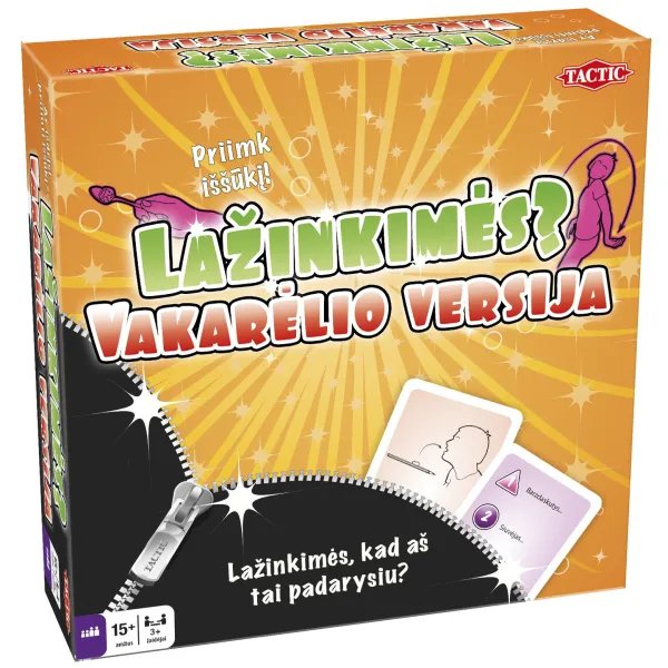 Stalo žaidimas Lažinkimės Vakarėlio TACTIC