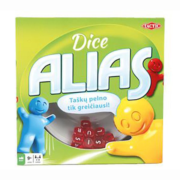 Board game Dice Alias TACTIC