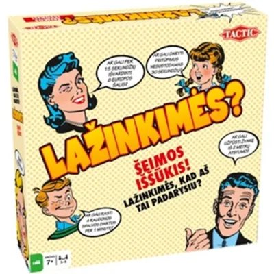 Stalo žaidimas Lažinkimės? TACTIC Stalo žaidimas Lažinkimės? TACTIC
