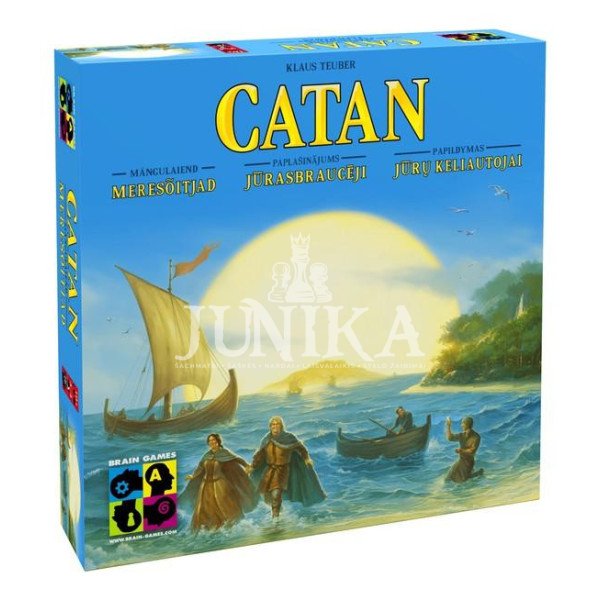 Stalo žaidimas Catan: Jūrų keliautojai (papildymas)