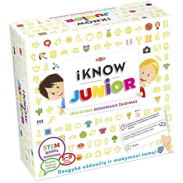 Stalo žaidimas iKnow Junior TACTIC