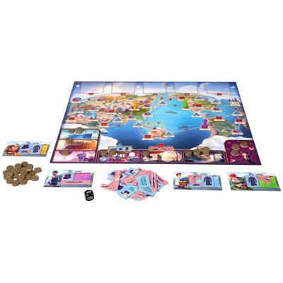 Настольная игра 80 DAYS