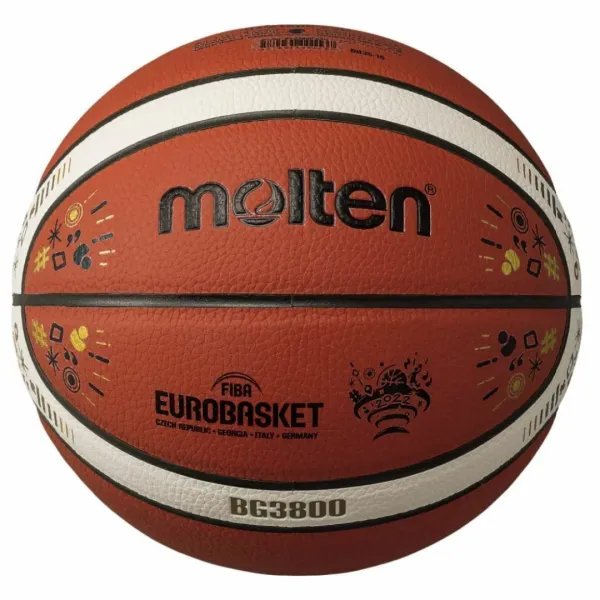 Krepšinio kamuolys Molten BG3800 Eurobasket'22